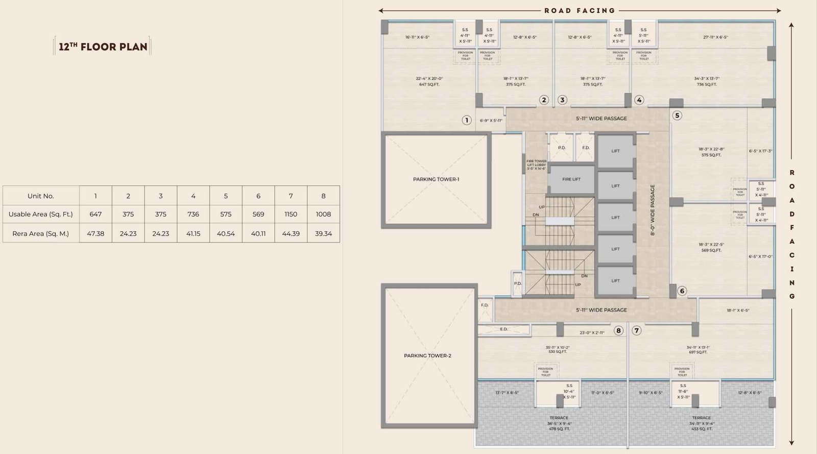 Infinity-One-Zatpat-Wagle-12th-Floor-Plan