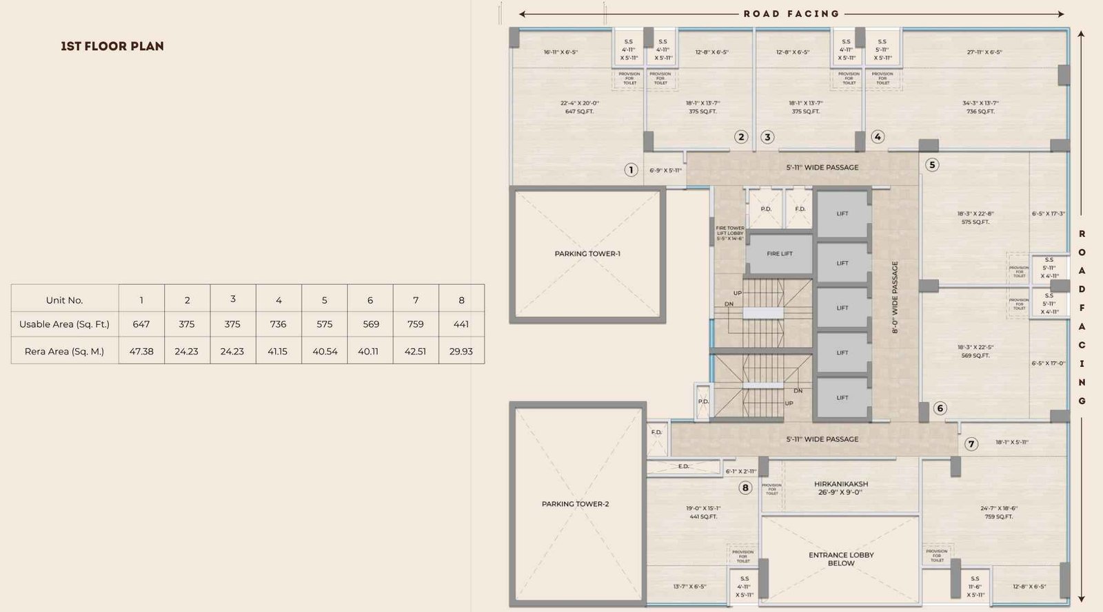 Infinity-One-Zatpat-Wagle-1st-Floor-Plan