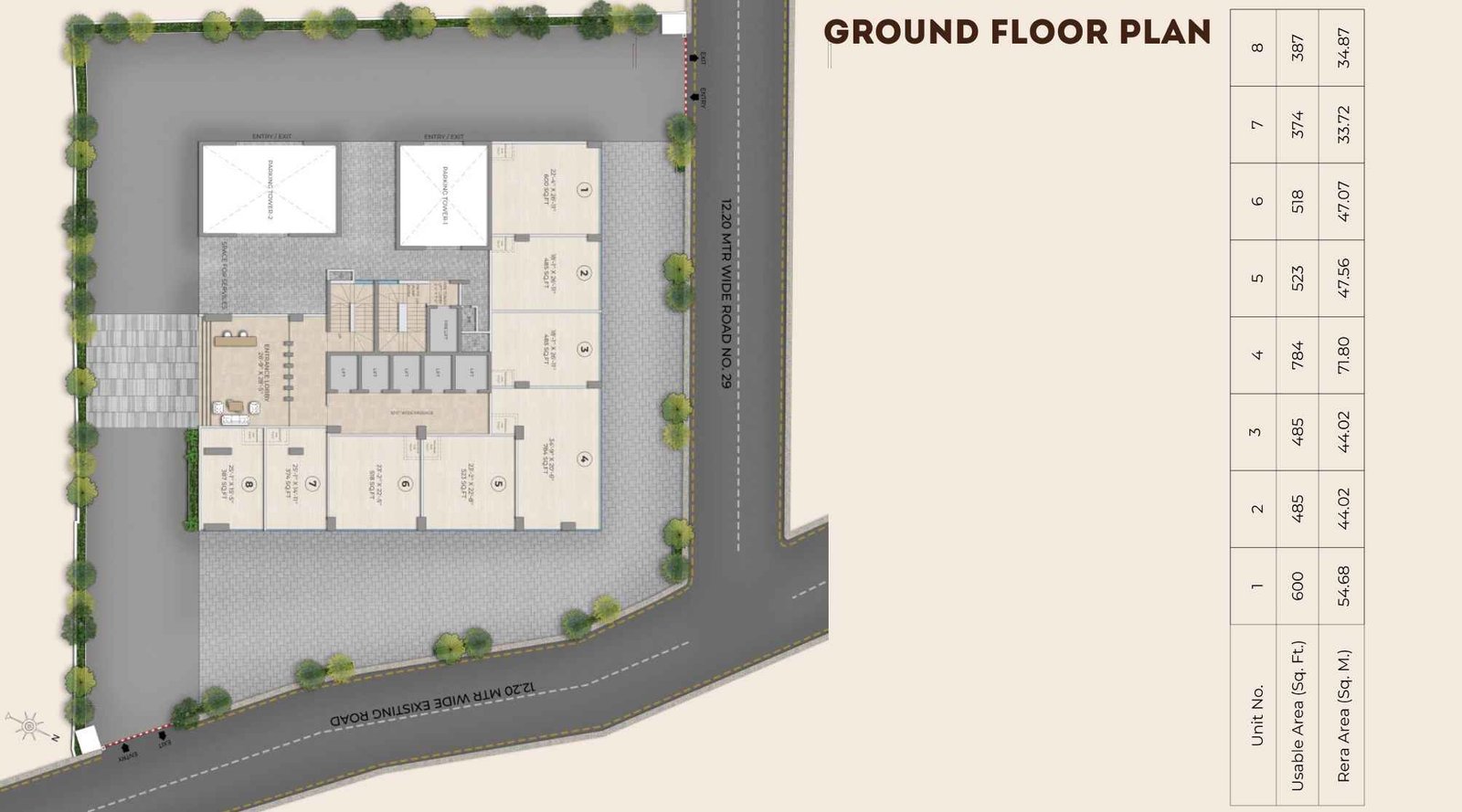 Infinity-One-Zatpat-Wagle-Ground-Floor-Plan